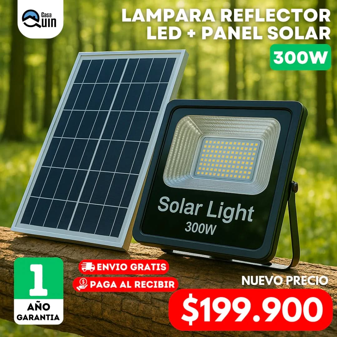 Lampara Reflector Solar 300W