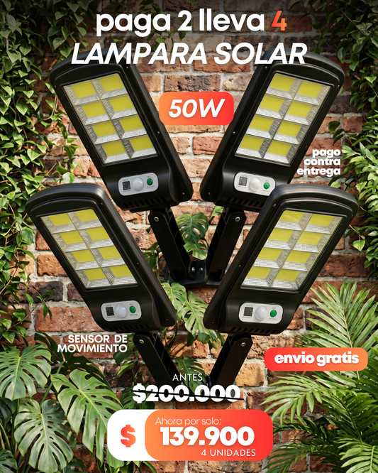 Lampara Solar Ip67