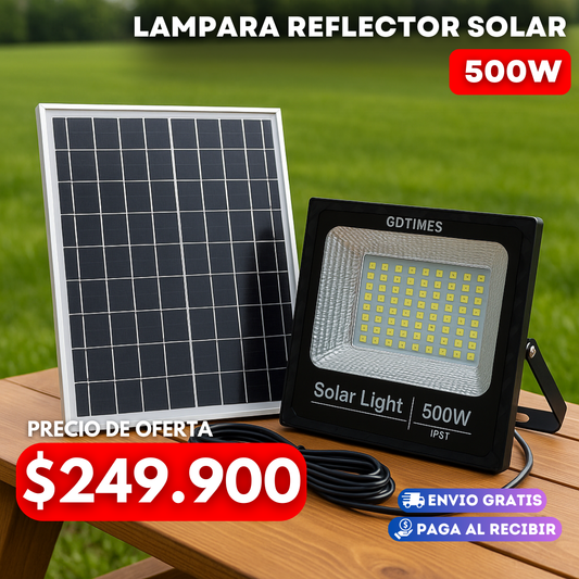 Lampara Reflector Solar 500W