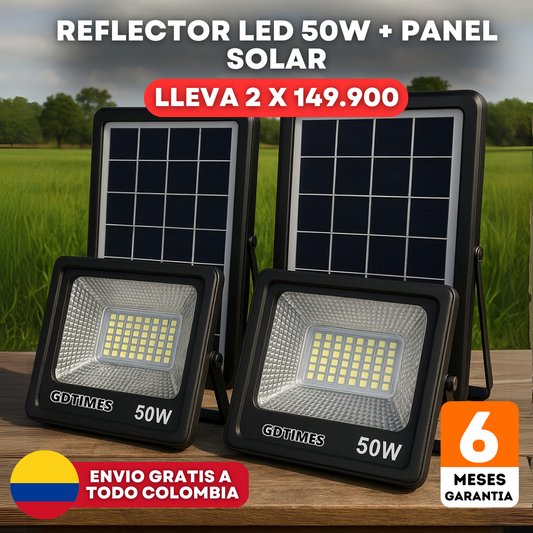 Reflector Solar 50w GD